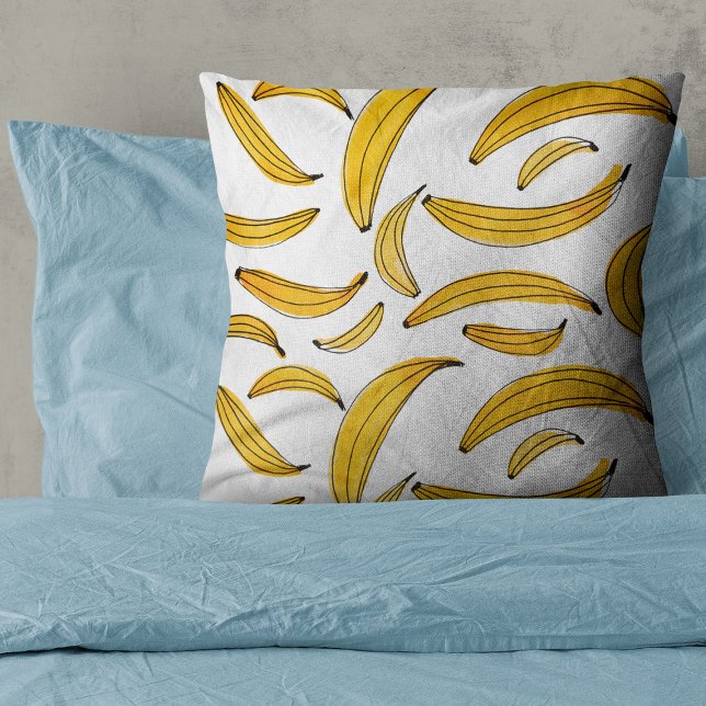 Cojín Decorativo Plátanos acuáticos - amarillo (Subido por el creador)