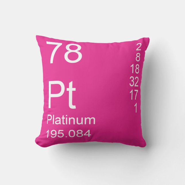 Cojín Decorativo Platino (Anverso)