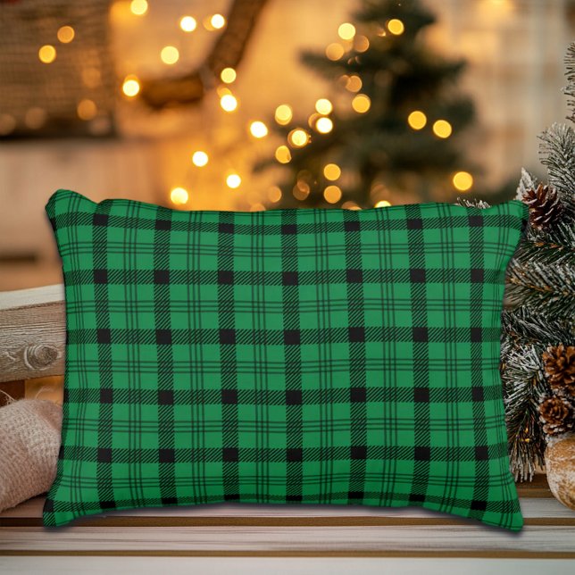 Cojín Decorativo Platos acogedores verdes y negros (Subido por el creador)