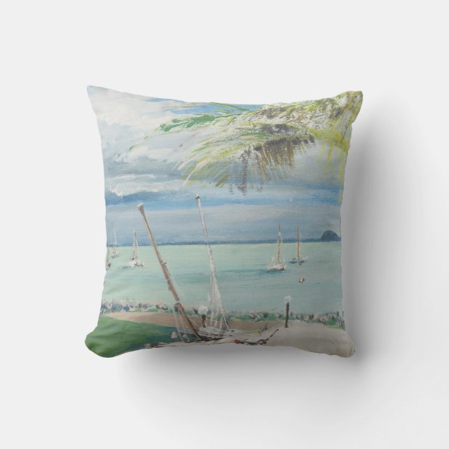 Cojín Decorativo Playa Australia de Airlie. 1998 (Anverso)