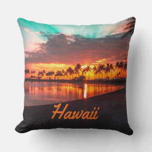 Cojín Decorativo Playa de Hawái Islas Hawaianas