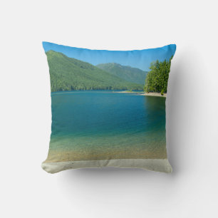 Cojín Decorativo Playa del lago Cushman en Pillow en verano