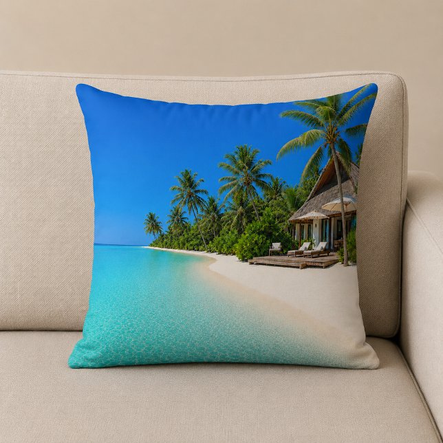 Cojín Decorativo Playa Relajante de la Isla (Subido por el creador)