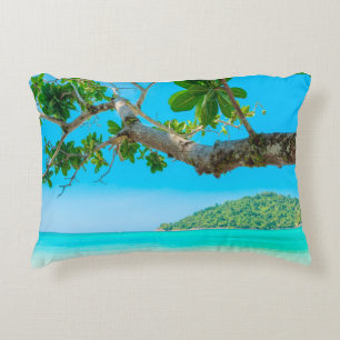 Cojín Decorativo Playa Tropical