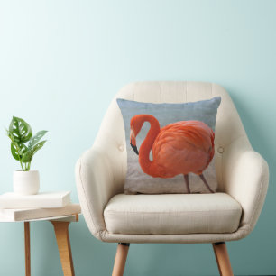Cojín Decorativo Playas tropicales   Flamingo caribeño, Aruba