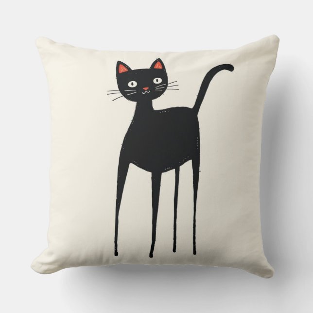 Cojín Decorativo Playful Cat Decorative Cushion (Anverso)