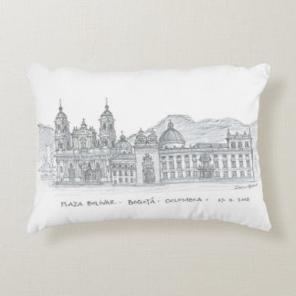 Cojín Decorativo Plaza Bolívar, Bogotá, Colombia