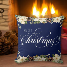 Cojín Decorativo Plaza de los navidades Poinsettia