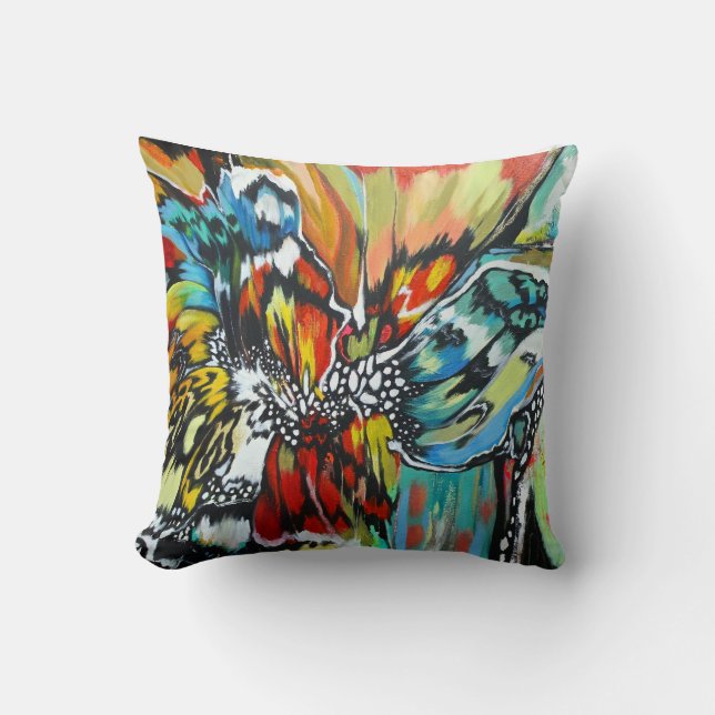 Cojín Decorativo Plaza Mariposa (Anverso)