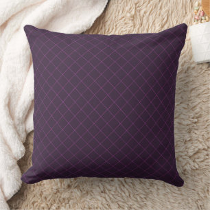 Cojín Decorativo Plum Diamond Textura