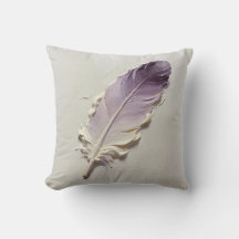 Pluma Lavanda Decoración Moderna Morado Polvorient