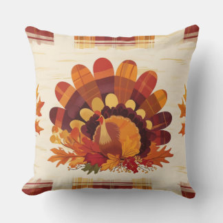 Cojín Decorativo Plumas de Otoño