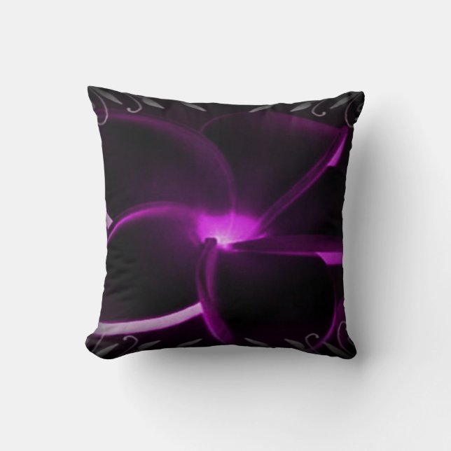 Cojín Decorativo Plumeria American MoJo Pillow (Anverso)