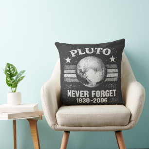 Cojín Decorativo Plutón Nunca Olvides