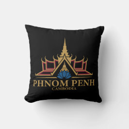 Cojín Decorativo Pnom Penh Camboya Sudeste Asiático
