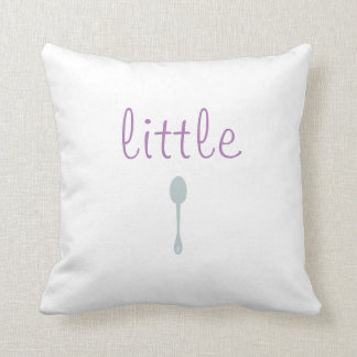 Cojín Decorativo Poca cuchara/almohada grande de la cuchara