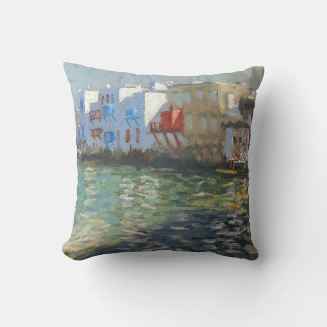 Cojín Decorativo Poca Venecia Mykonos (Anverso)