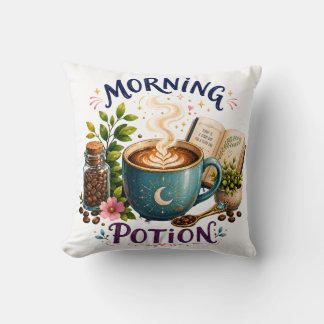 Cojín Decorativo Poción de la Mañana – Diseño Acogedor para Amantes