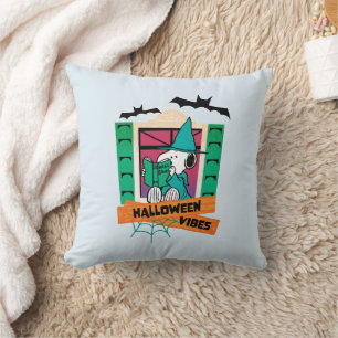 Cojín Decorativo Pociones mágicas de Snoopy de Peanuts Halloween