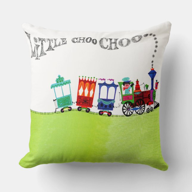 Cojín Decorativo Poco Choo Choo (Anverso)