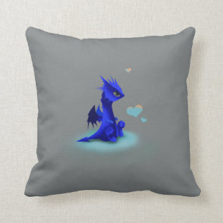 Cojín Decorativo Poco dragón azul del amor