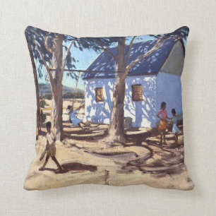 Cojín Decorativo Poco Karoo blanco Suráfrica de la casa