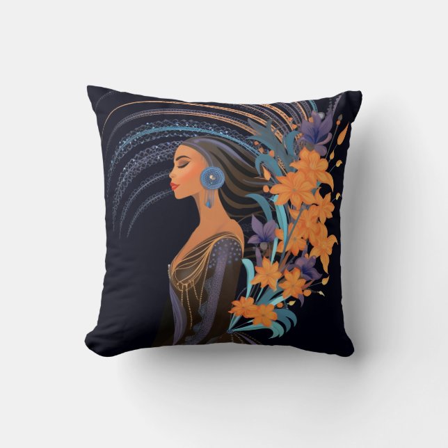 COJÍN DECORATIVO PODER DE LA BELLEZA #5 (Anverso)