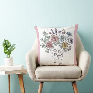 Cojín Decorativo Poder en Flor