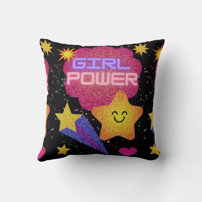 Cojín Decorativo Poder femenino (Reverso)