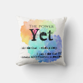 Cojín Decorativo Poder motivador del momento