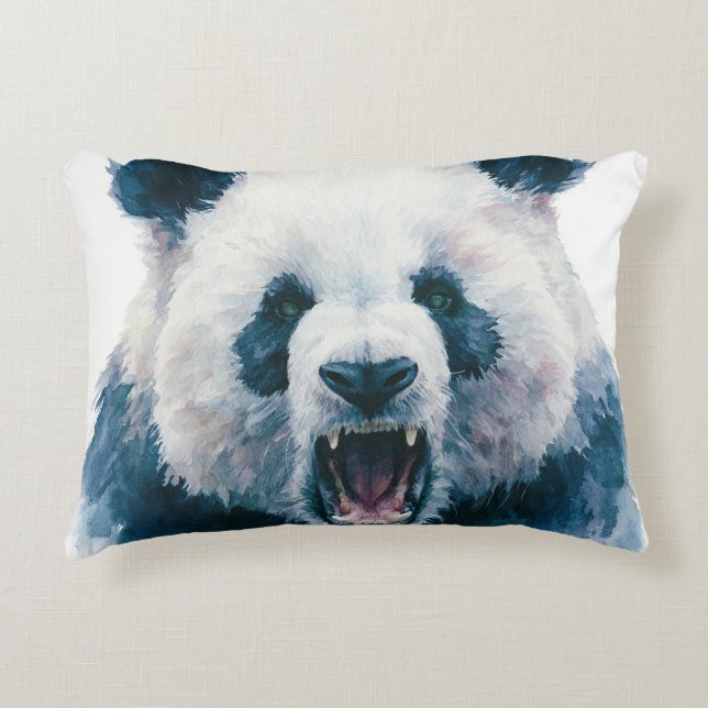Cojín Decorativo Poder Primal 005 – Panda (Anverso)