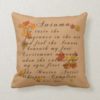 Cojín Decorativo Poema del otoño
