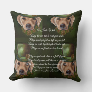 Cojín Decorativo Poesía del Labrador Retriever 