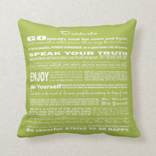 Cojín Decorativo Poesy Verse (Licitación verde)