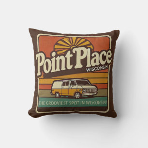 Cojín Decorativo Point Place Wisconsin