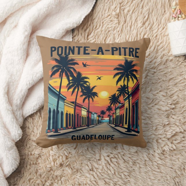 COJÍN DECORATIVO POINTE A PITRE GUADELOUPE (Manta)