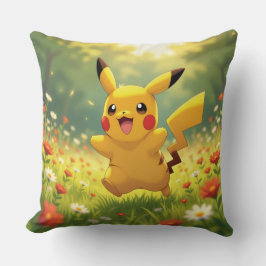 Cojín Decorativo Pokémon und seine Treue Freunde