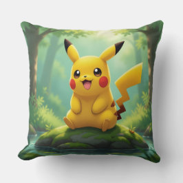 Cojín Decorativo Pokémon und seine Treue Freunde