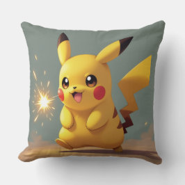 Cojín Decorativo Pokémon und seine Treue Freunde