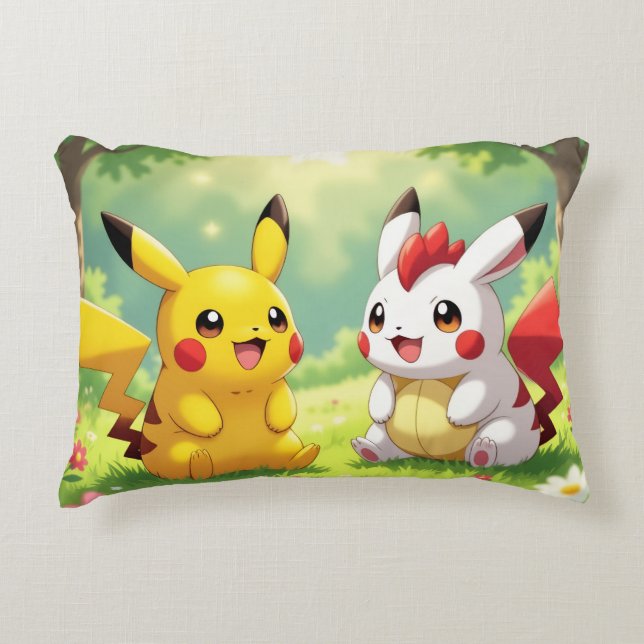 Cojín Decorativo Pokémon und seine Treue Freunde (Anverso)