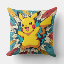 Cojín Decorativo Pokémon und seine Treue Freunde
