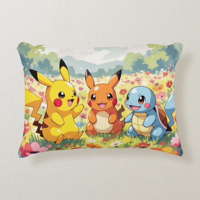 Cojín Decorativo Pokémon und seine Treue Freunde (Anverso)