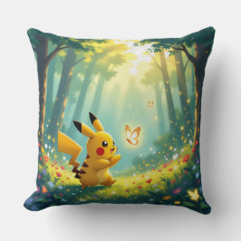 Cojín Decorativo Pokémon und seine Treue Freunde