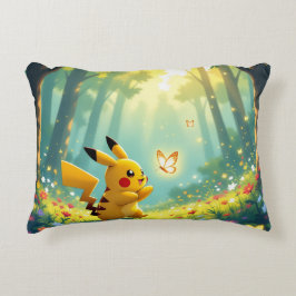 Cojín Decorativo Pokémon und seine Treue Freunde