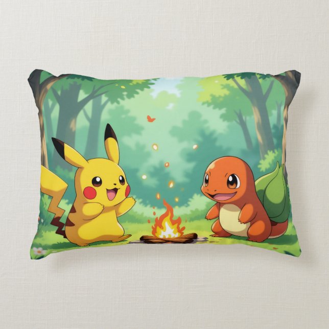 Cojín Decorativo Pokémon und seine Treue Freunde (Anverso)