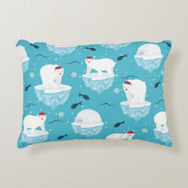 Cojín Decorativo Polar Bear Party