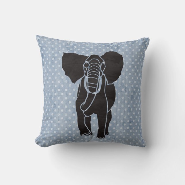 Cojín Decorativo Polca del elefante (Anverso)