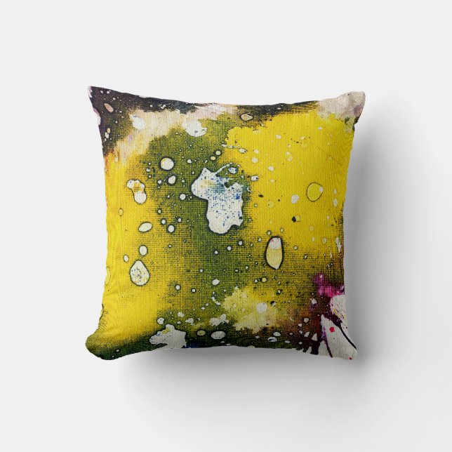 Cojín Decorativo Policromoptic #7 de Michael Moffa (Anverso)