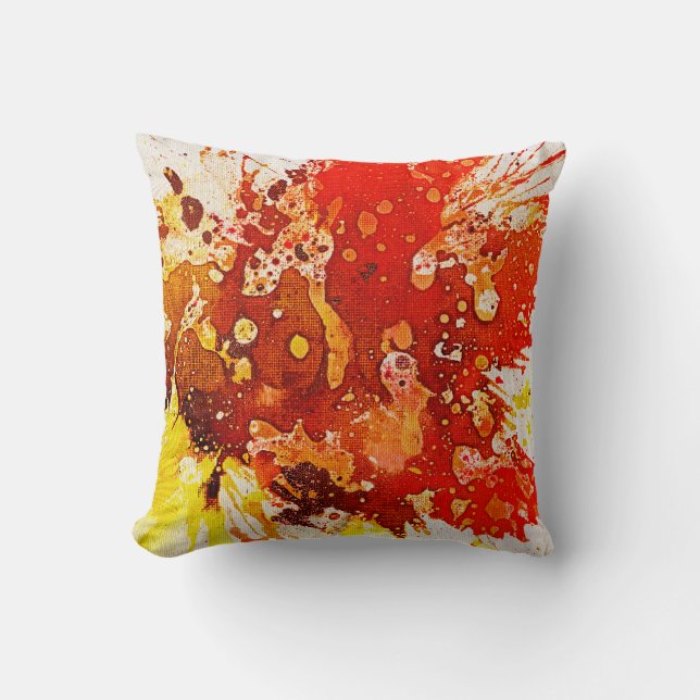 Cojín Decorativo Policromoptic #9 de Michael Moffa (Anverso)