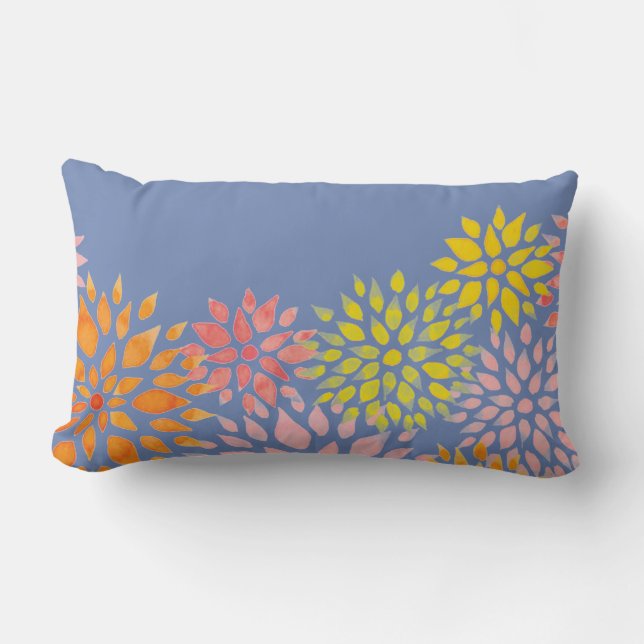 Cojín decorativo poliéster, almohada lumbar de 13" (Anverso)